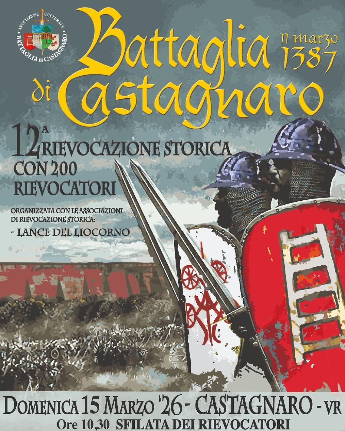 Rievocazione storica della Battaglia di Castagnaro: il passato medievale torna in scena dal 13 al 15 marzo