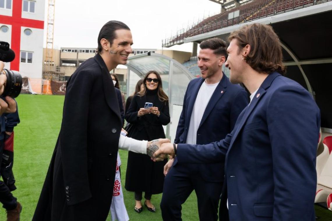 Achille Lauro incontra gli incoscienti giovani del Calcio Padova