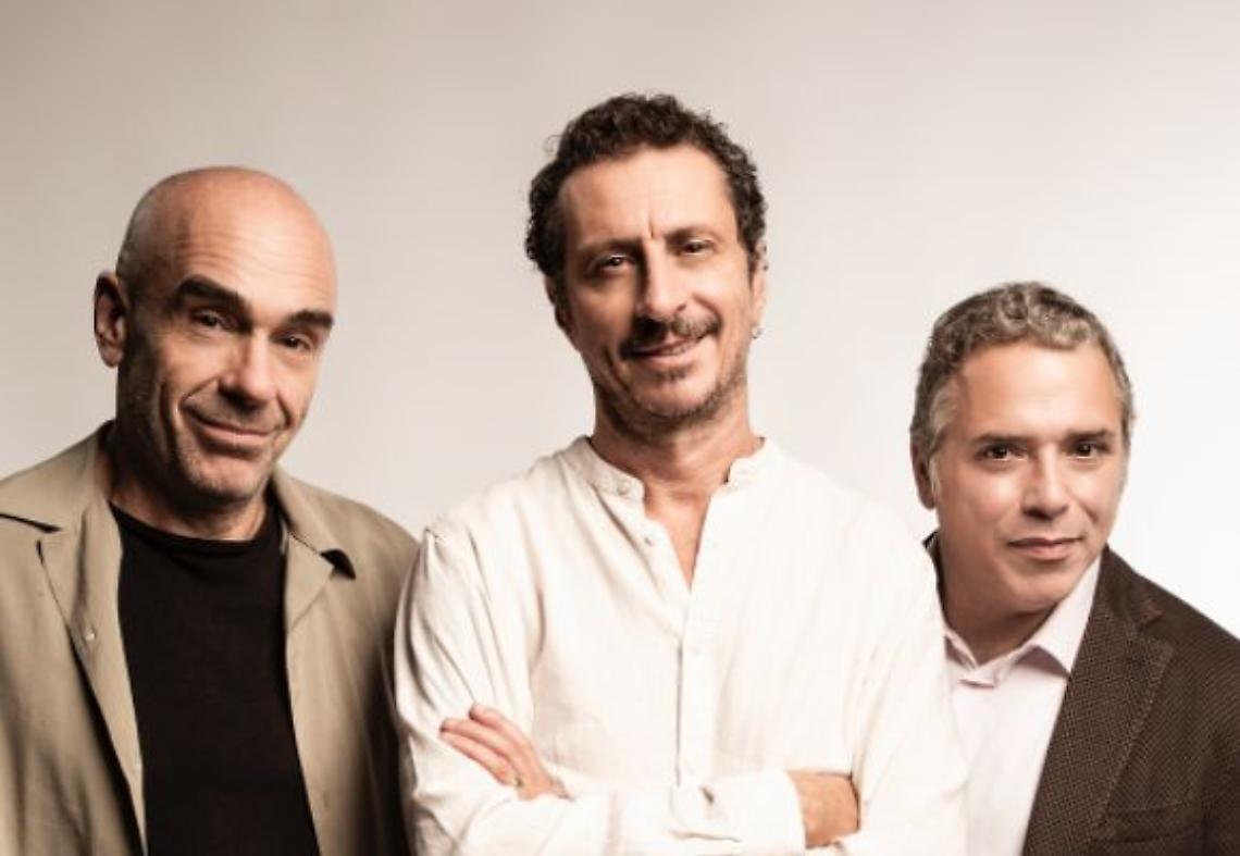  Da sinistra, Zavatteri, Berizzi e Paci