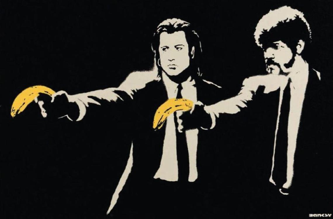 Una delle opere esposte