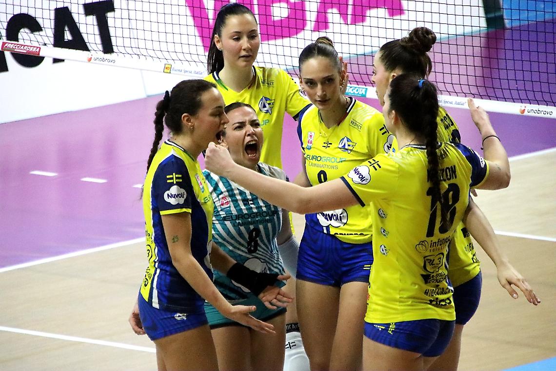 La Nuvol&iacute; AltaFratte piega Messina: 3-1 e altri punti verso i playoff