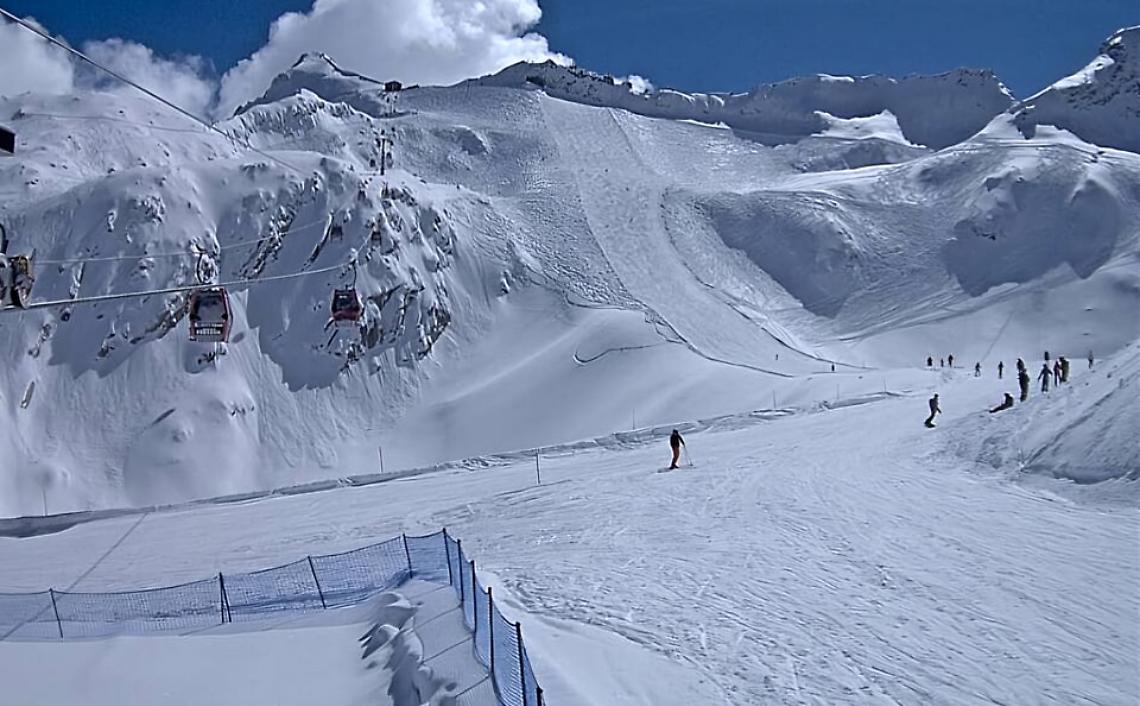 Il ghiacciaio Presena