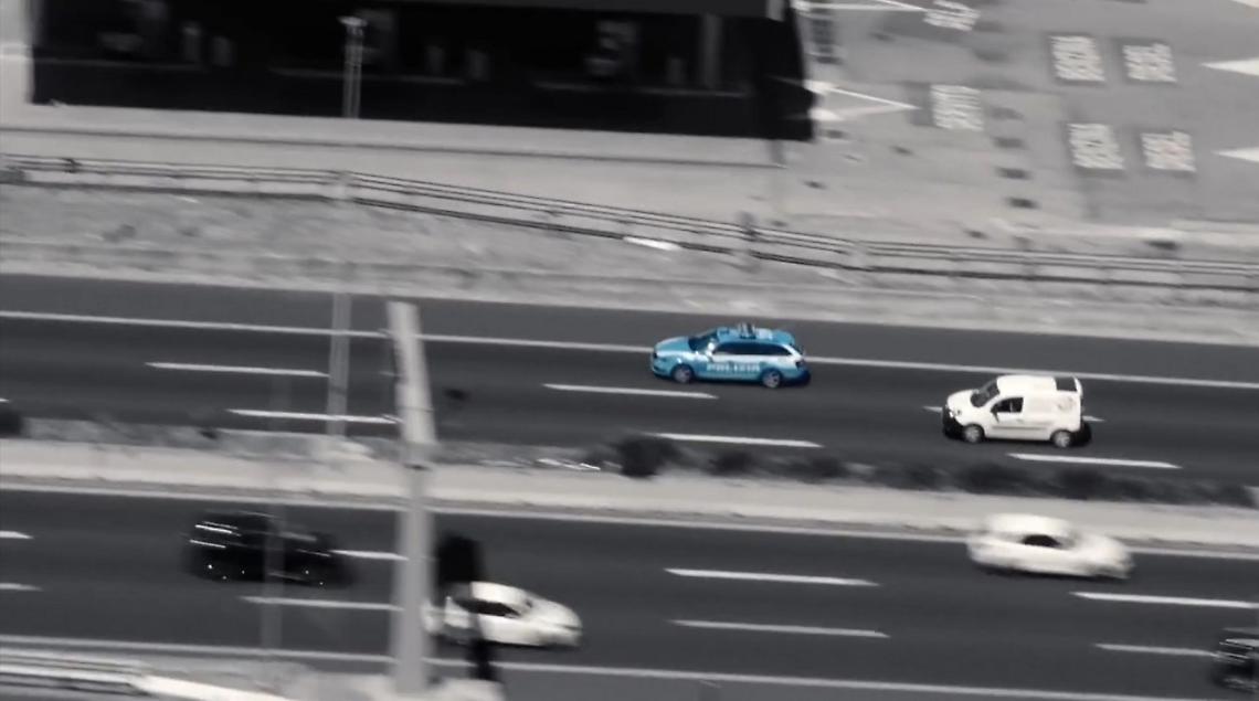 Inseguimento in autostrada