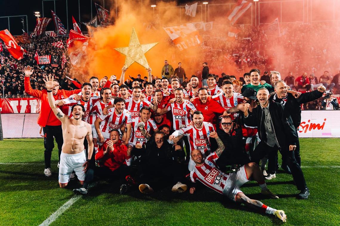 Il Vicenza torna in Serie B: battuta l&rsquo;Inter U23 tra festa e sofferenza