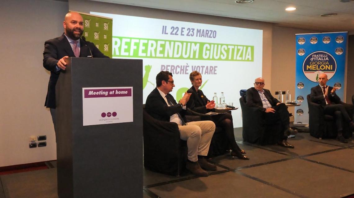 Il discorso di Benigno durante l'incontro