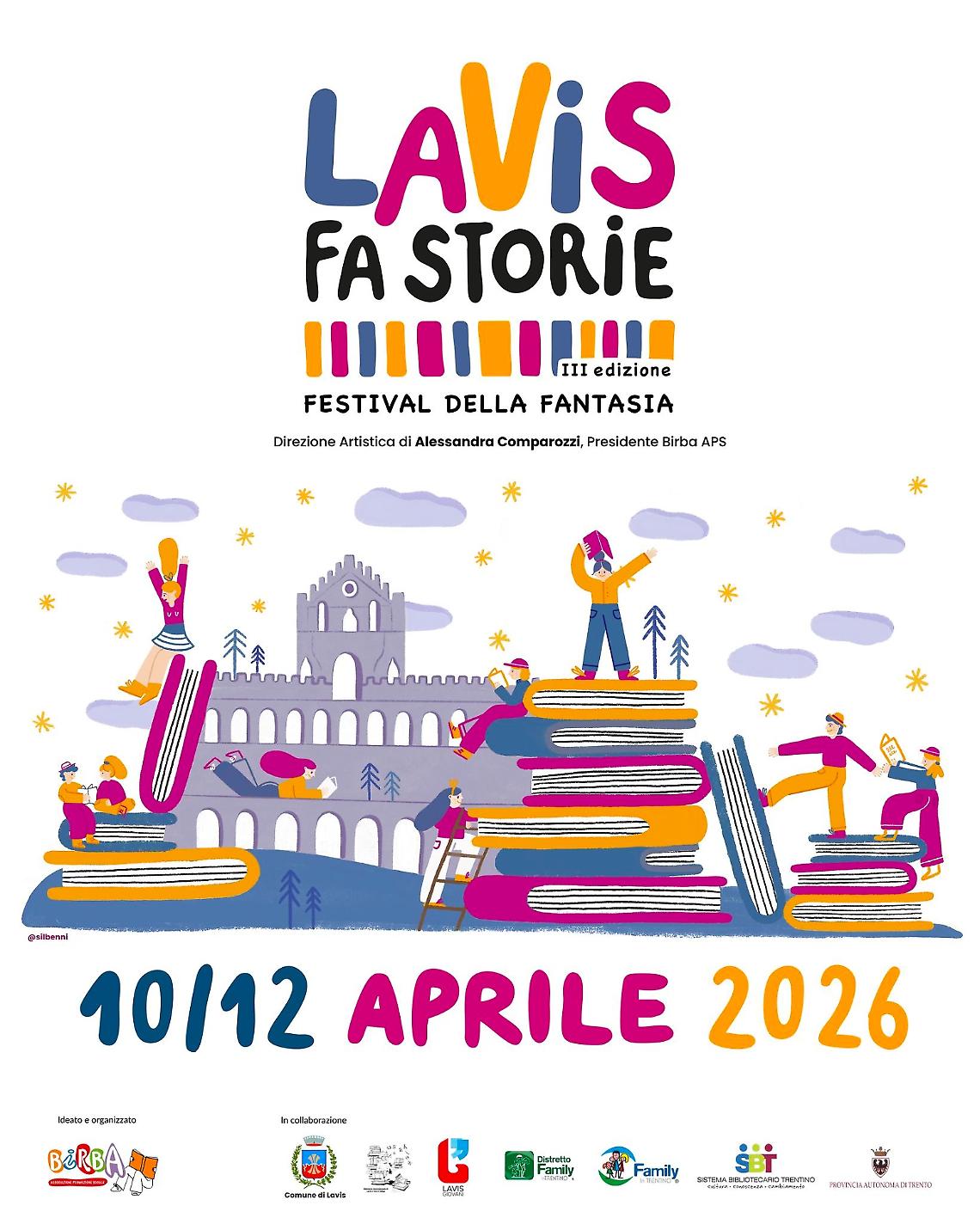 &ldquo;Lavis fa storie&rdquo; torna dal 10 al 12 aprile: 25 eventi per grandi e piccini