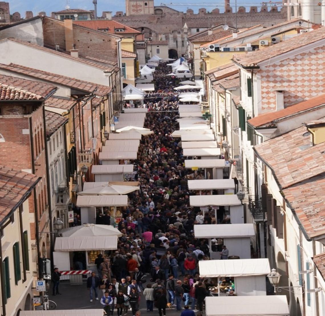 Uno scatto della scorsa edizione di FIV - Formaggi in Villa 