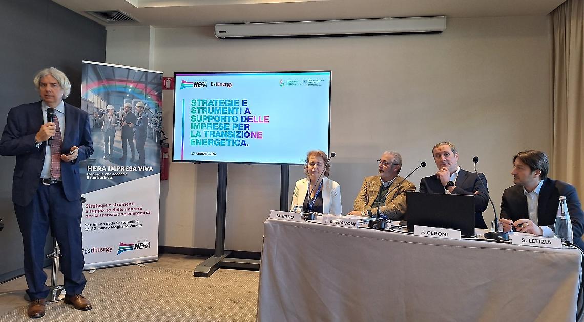 Energia e imprese, la sfida della transizione: le strategie del Gruppo Hera al centro del confronto