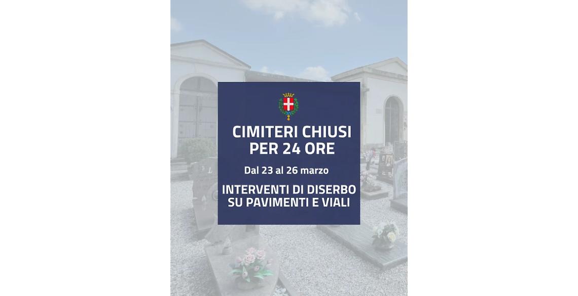 L'annuncio del Comune