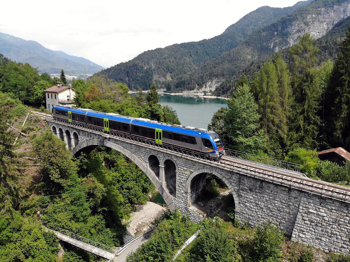 Ferrovia del Cadore, 70 giorni di lavori per 15 milioni: chiusura totale della linea dal 29 marzo al 6 giugno