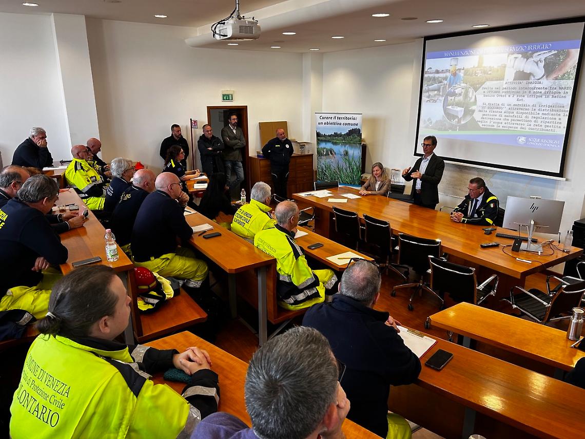 Mirano, modello pilota per affrontare il rischio idraulico