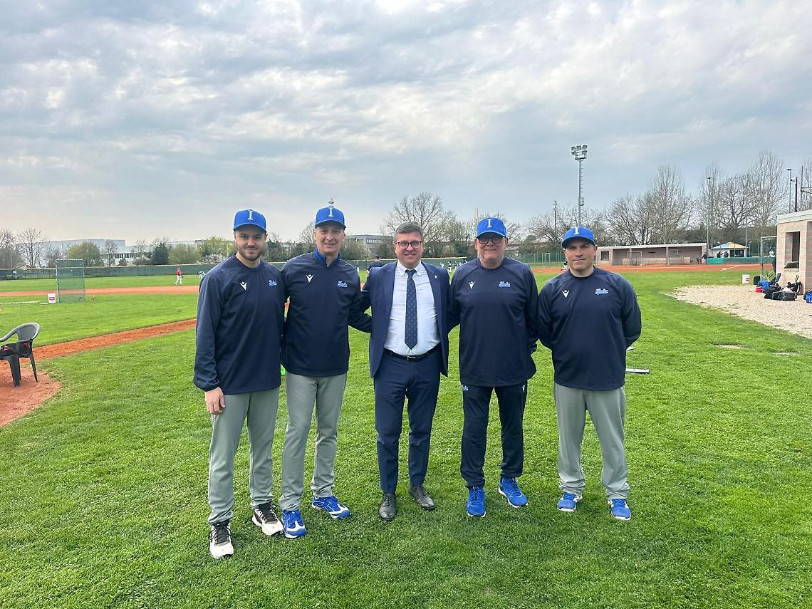 Gli azzurrini del baseball fanno tappa a Rovigo