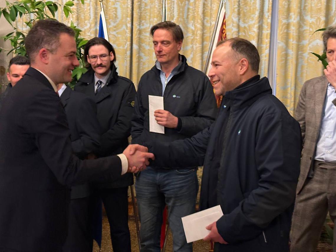 Coraggio in Laguna: premiato l&rsquo;equipaggio ACTV che salv&ograve; un naufrago a Lido San Nicol&ograve;