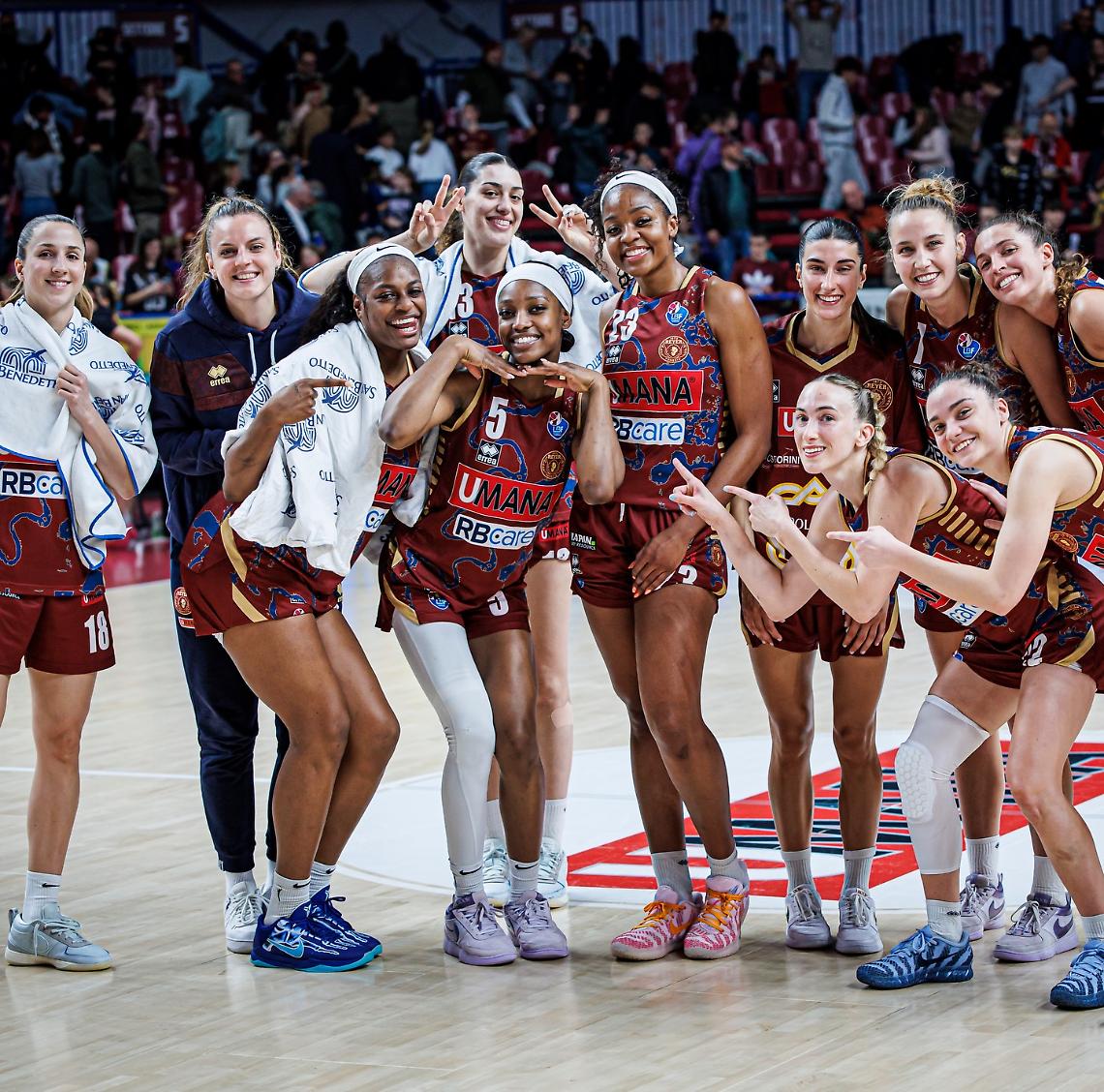 Umana Reyer Venezia domina Gara-1 contro Alama San Martino: 80-51 il punteggio finale
