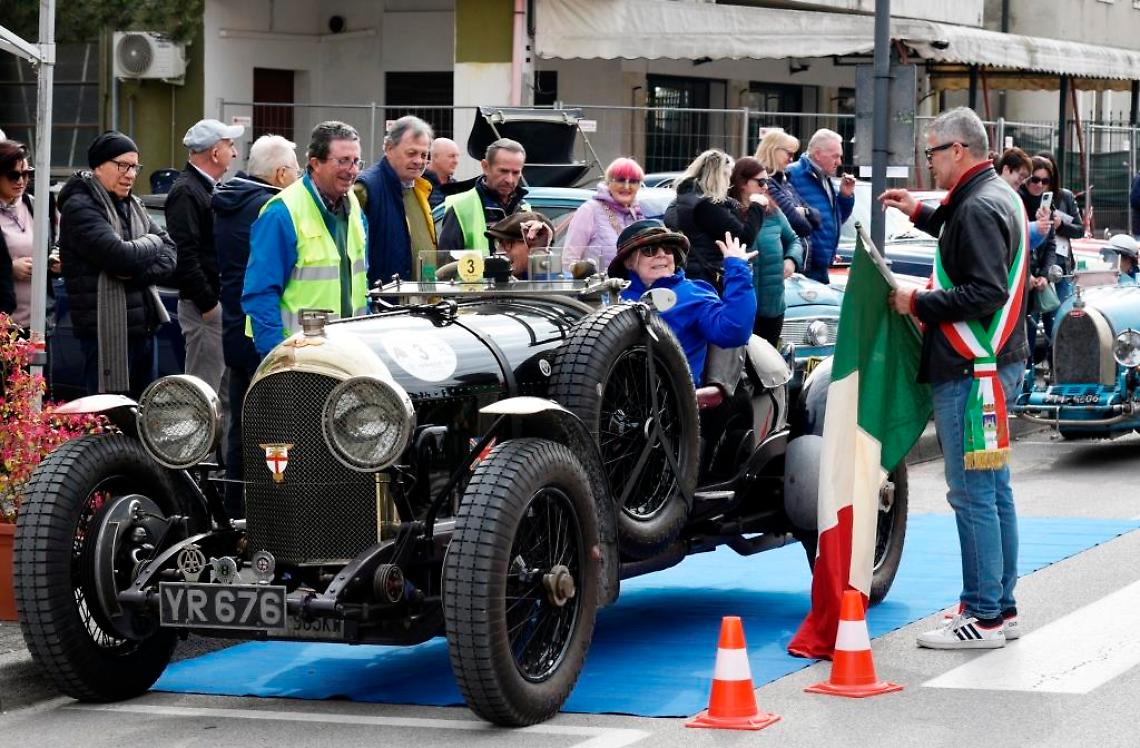 Bottrighe, il passaggio della "Valli e nebbie"