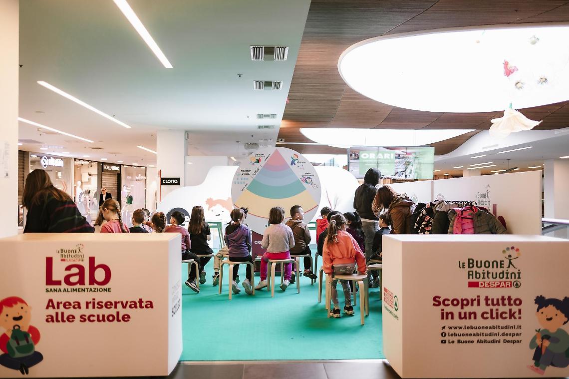"Le Buone Abitudini Despar" a Il Grifone: successo per il progetto di educazione alimentare a Bassano