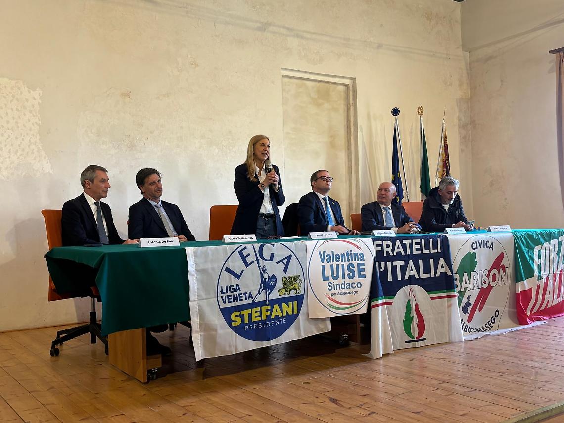 La candidata Sindaca Valentina Luise