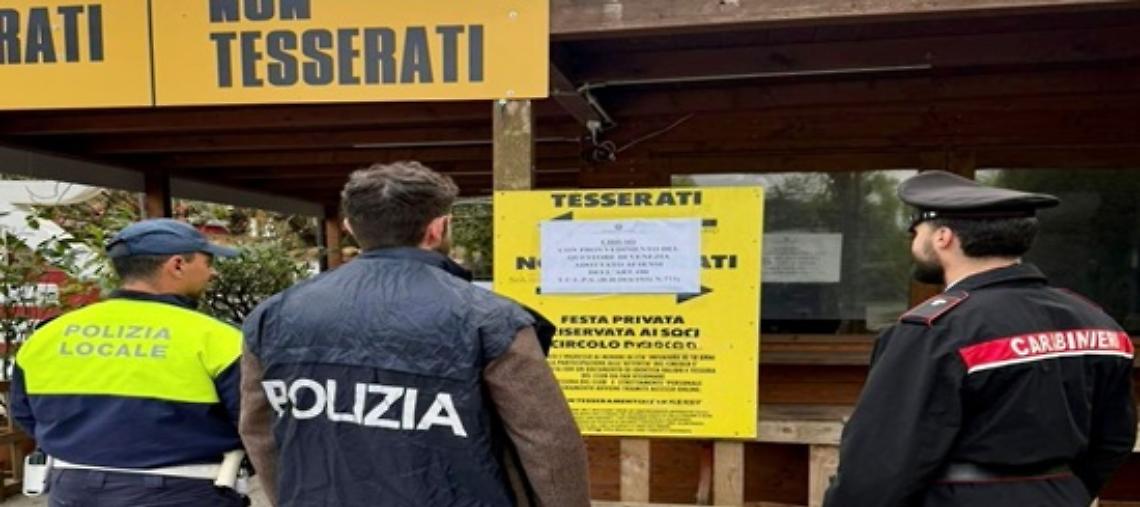 Chiusura temporanea di un locale a Musile di Piave per gravi irregolarit&agrave; di sicurezza