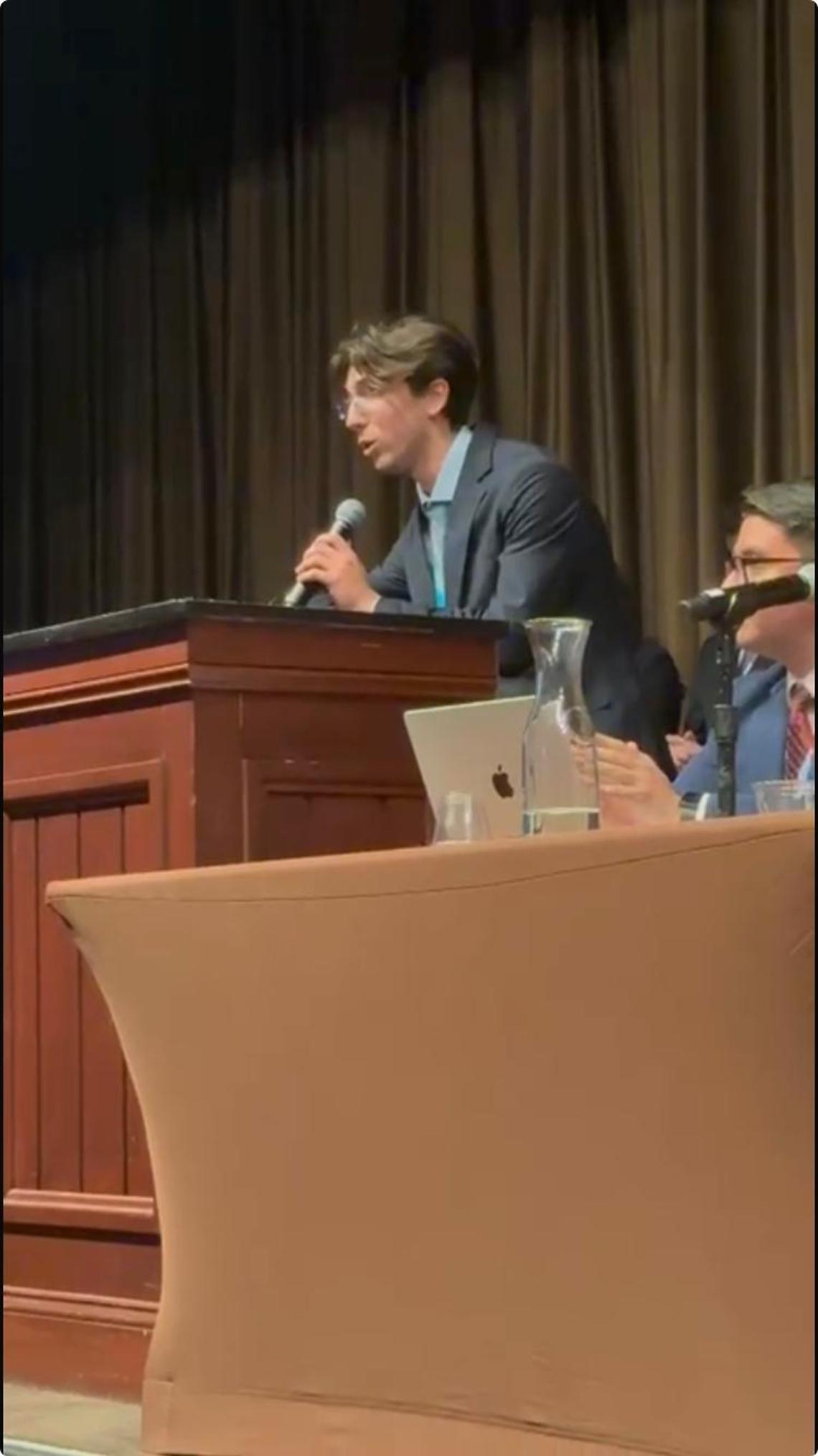 Alberto Saltarin, lo studente rodigino protagonista a New York