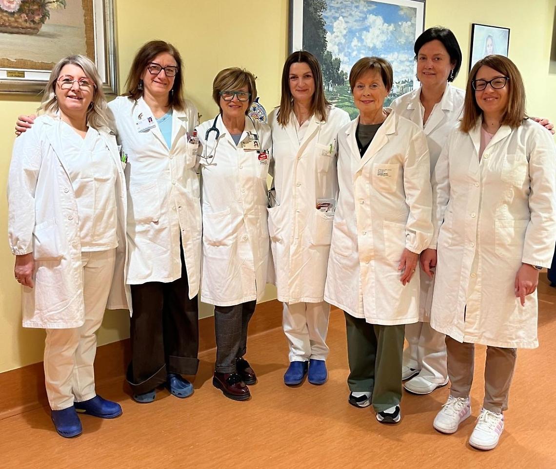 Equipe dell'UOC Geriatria