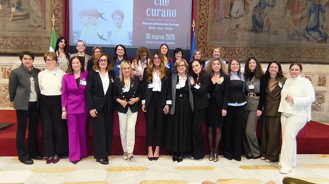 Guarnieri alla cerimonia a Roma