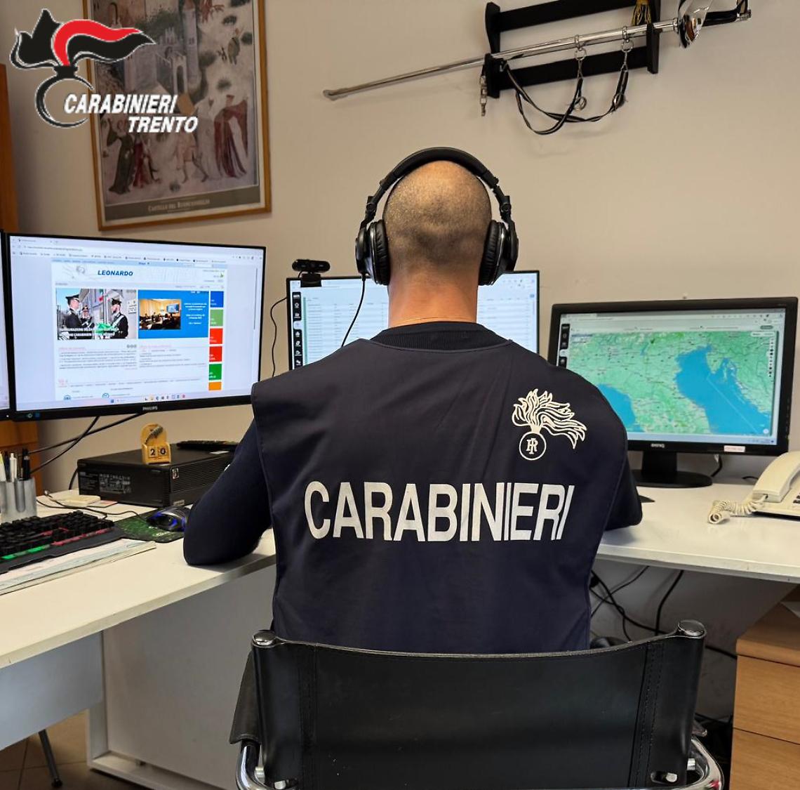 Truffa del falso investimento finanziario a Pergine Valsugana: 90.000 euro restituiti grazie all'intervento dei Carabinieri