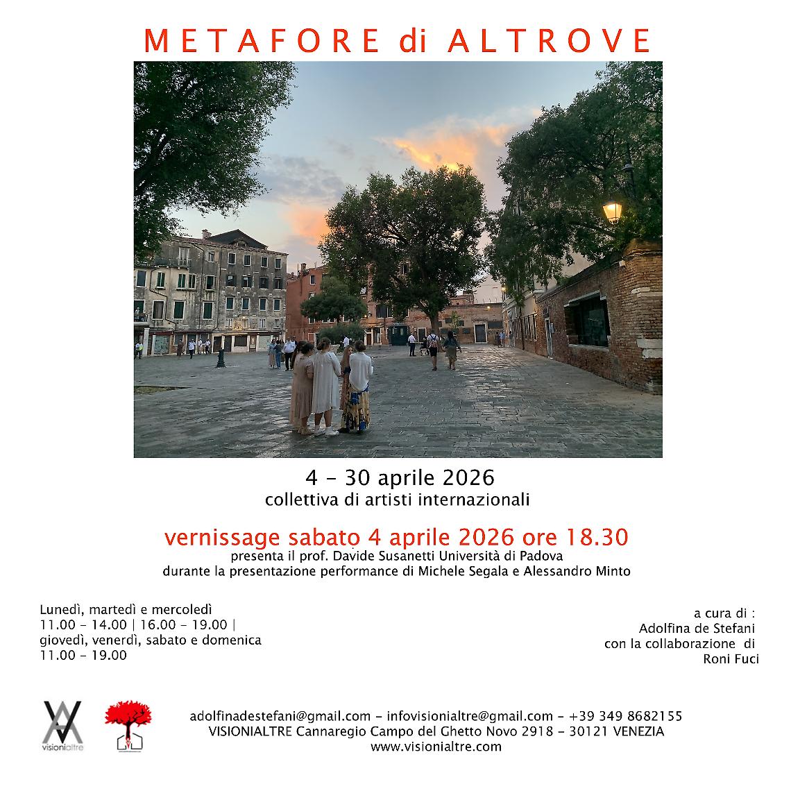 A Venezia apre la collettiva "Metafore di Altrove", un invito a guardare verso orizzonti diversi