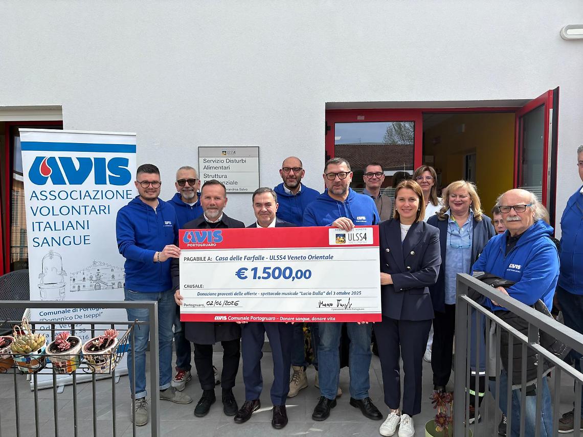 Foto della donazione