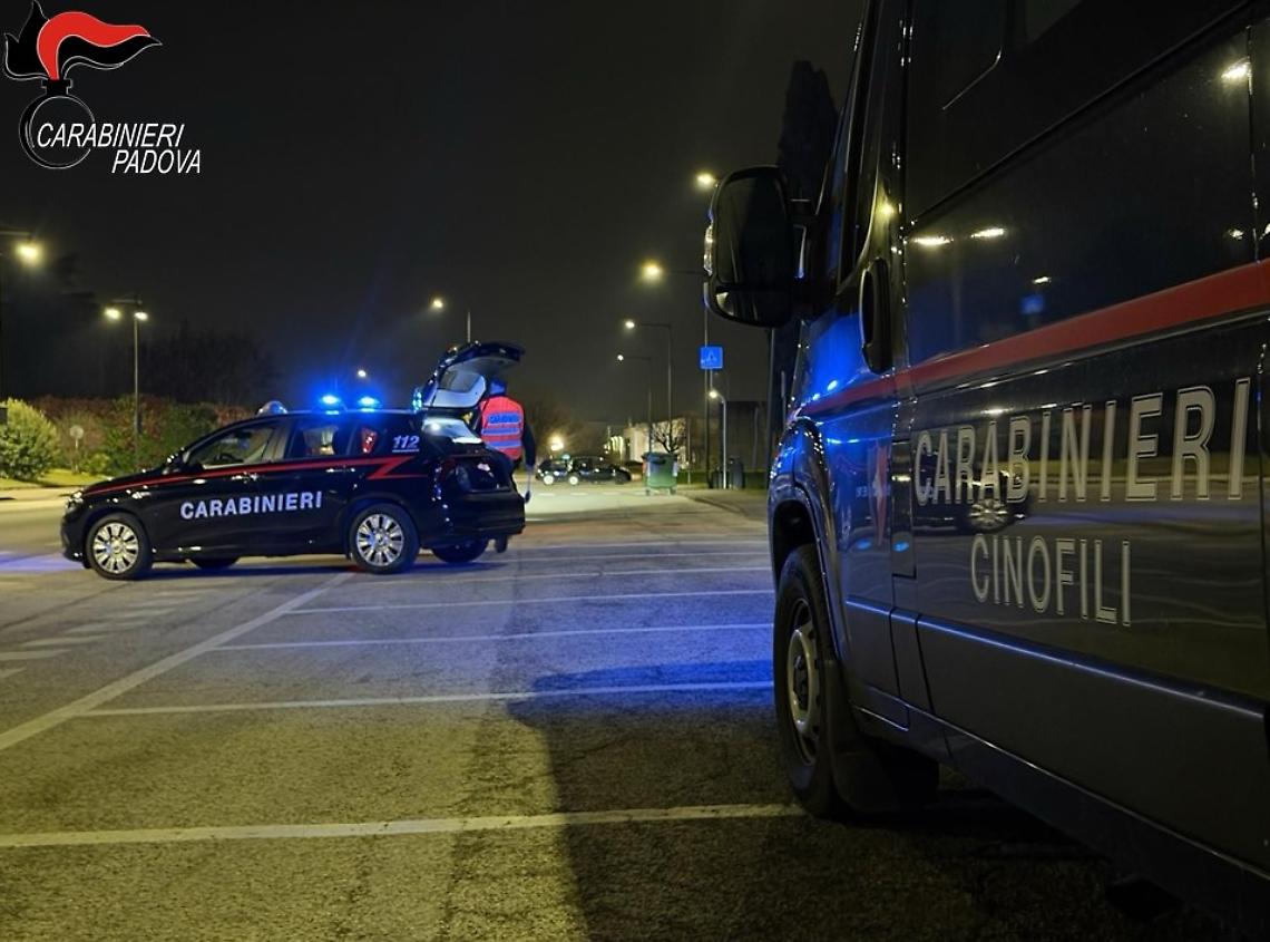 Operazione di controllo a Cittadella: 61 persone identificate e 25 veicoli fermati