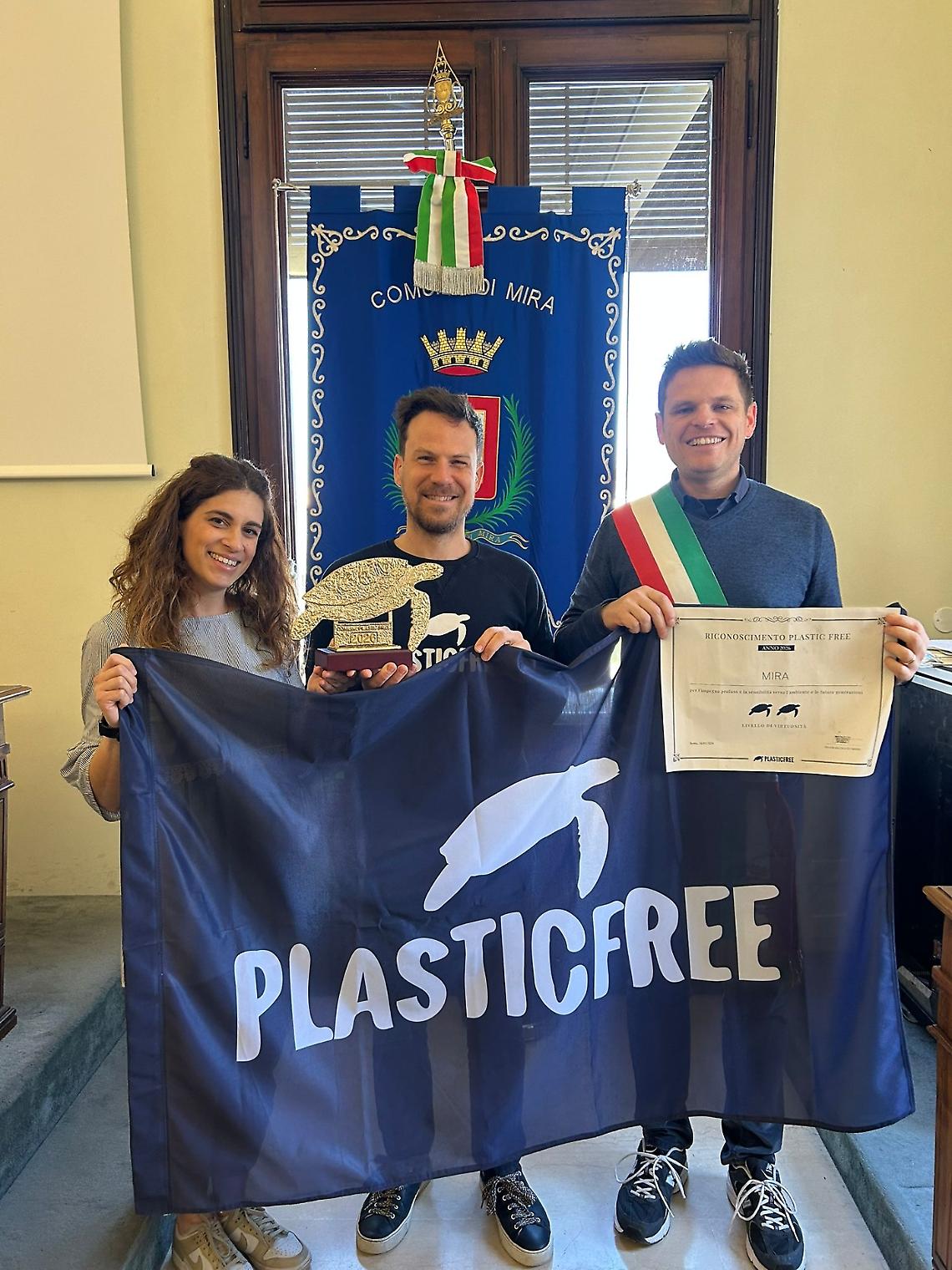 Plastic free, il Comune di Mira &egrave; un territorio virtuoso