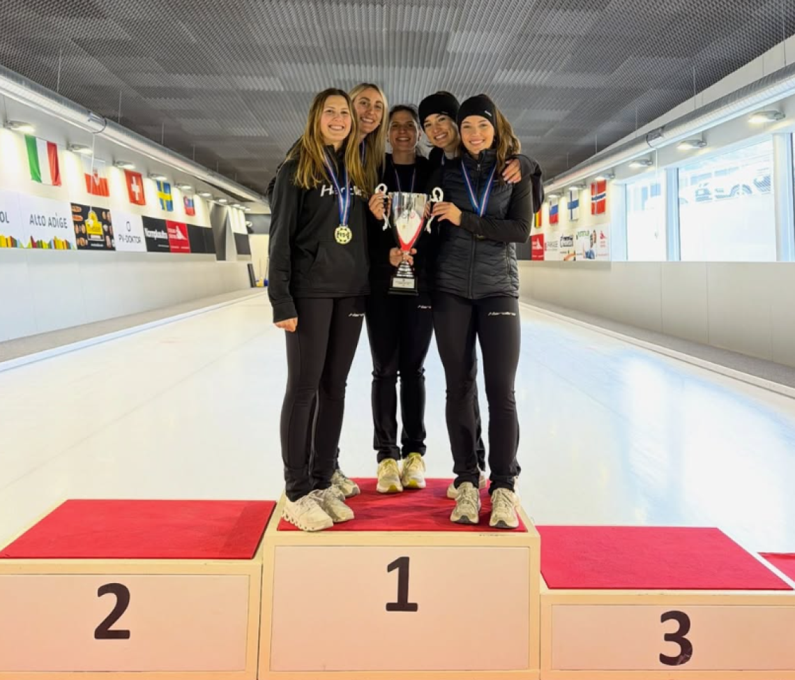 Il team Dare+ sul podio a Brunico