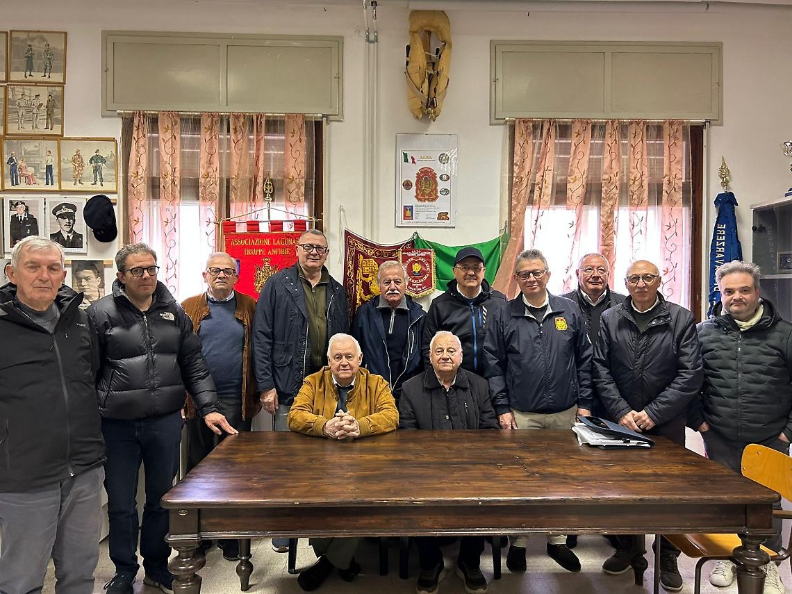 Il direttivo dei Lagunari di Venezia