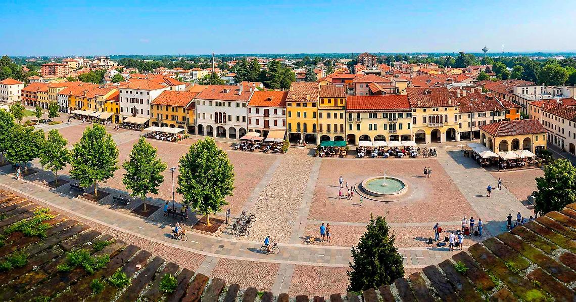 Rendering Piazza Giorgione apparso su Facebook