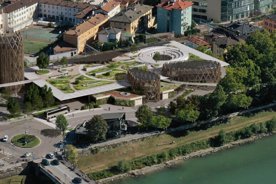 Centro intermodale di Trento: pronto il nuovo nodo di mobilit&agrave; tra citt&agrave; e montagna