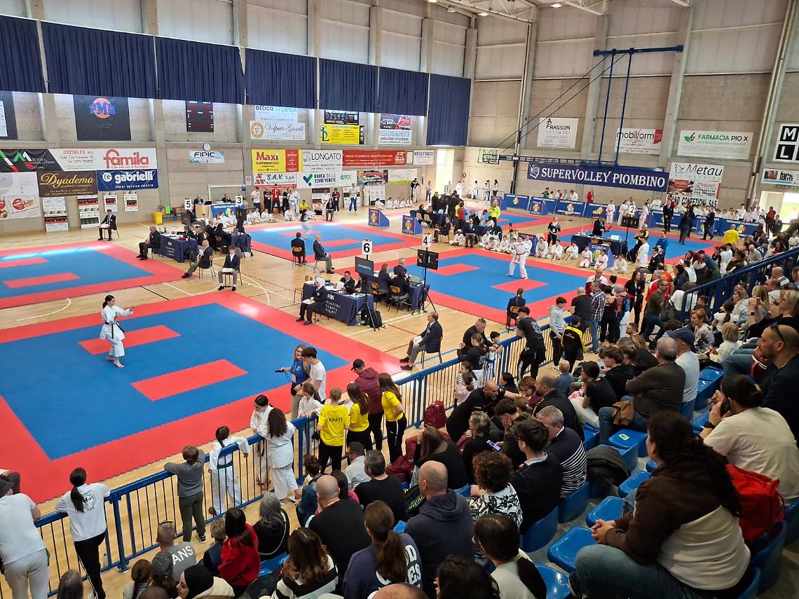 Karate, quasi 900 iscritti per la tappa regionale