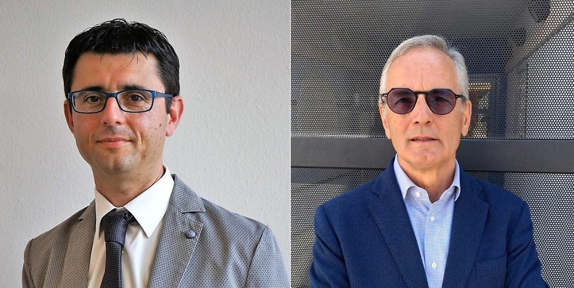 I candidati Davide Moro e Gabriele Paggiaro