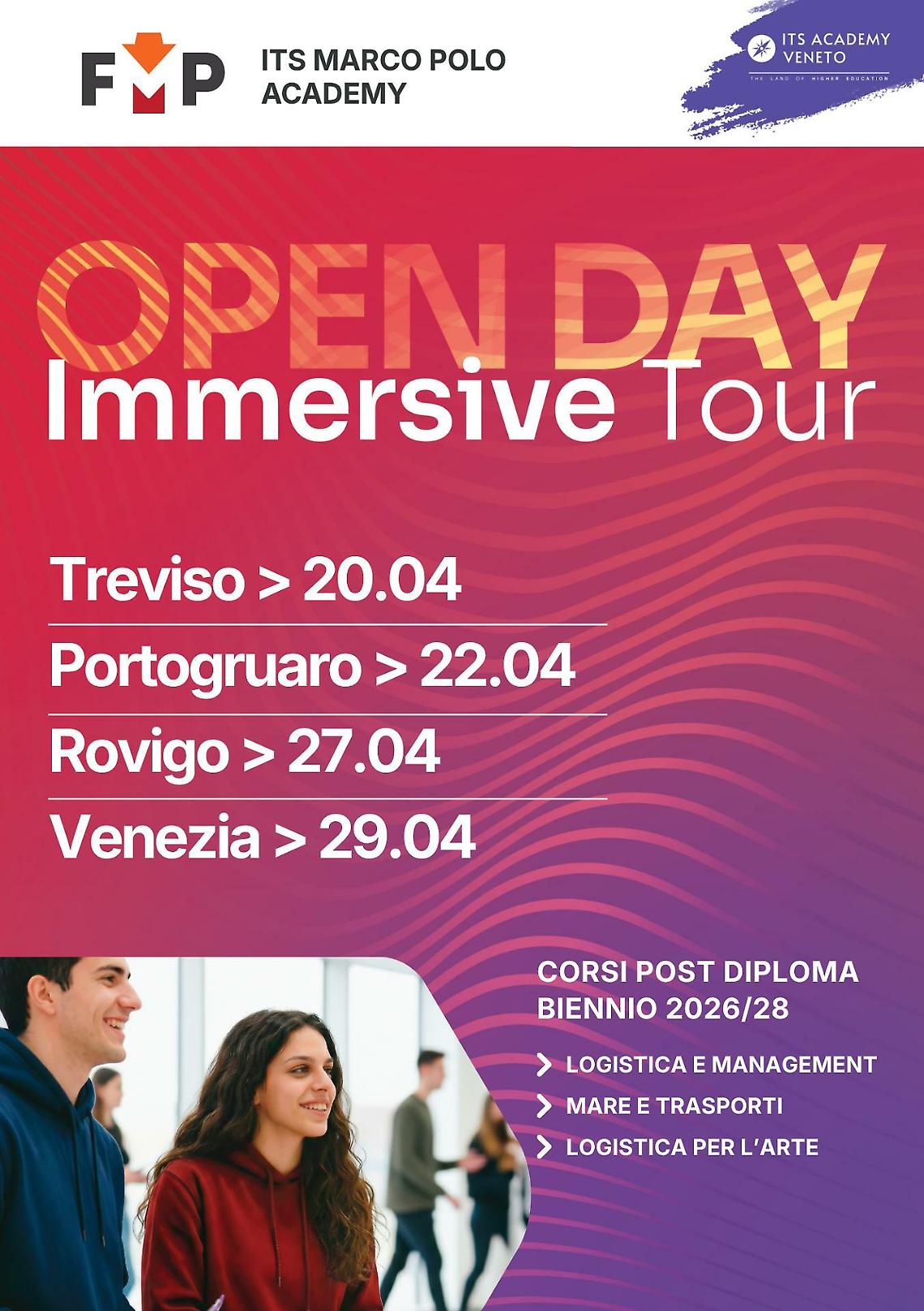 ITS Marco Polo Academy, al via gli open day: viaggio nelle professioni della logistica