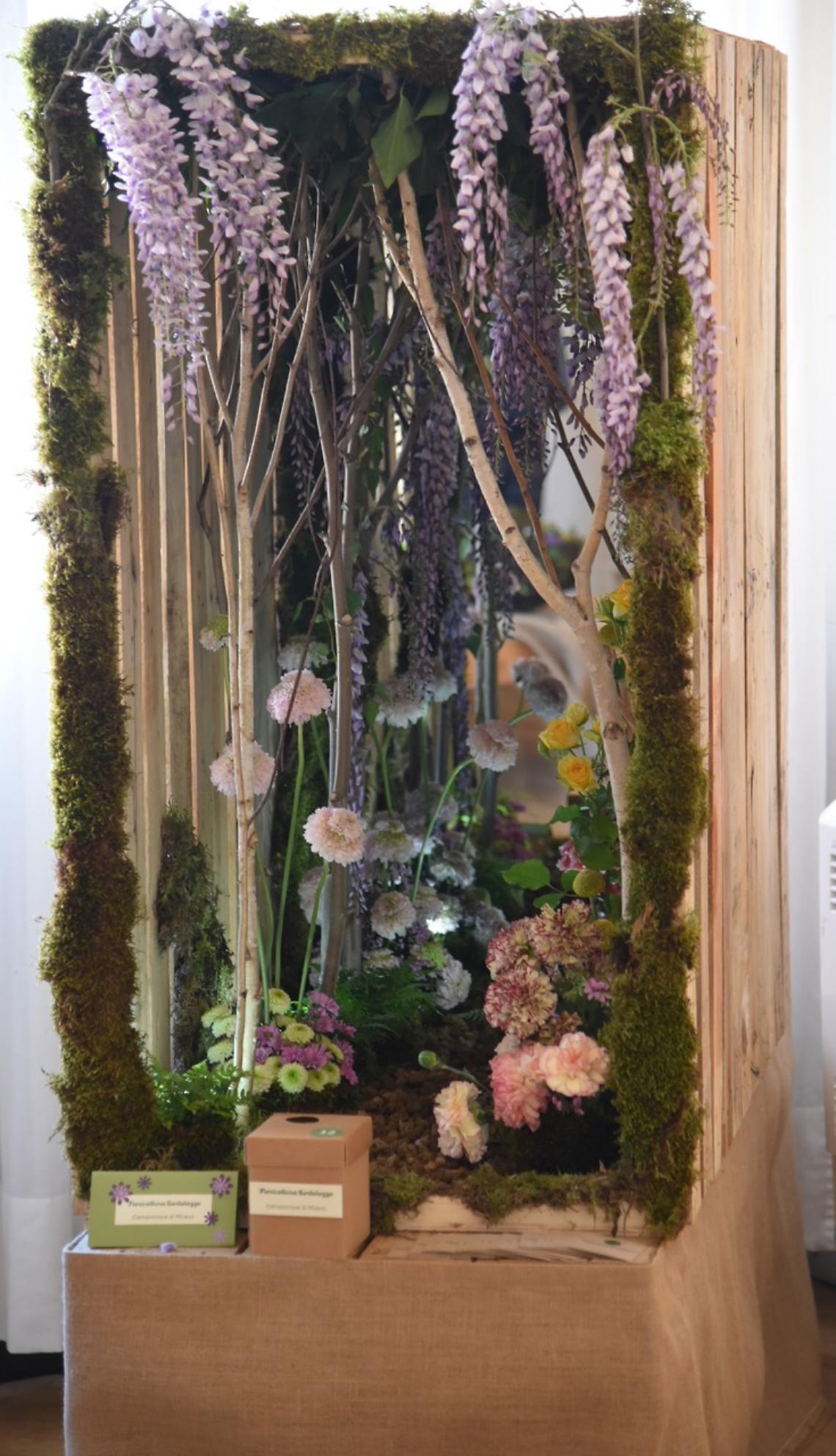 Noale in Fiore, trionfa la creativit&agrave; di Bortolozzo