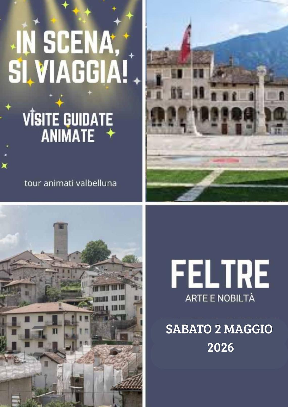 A Feltre torna &ldquo;In scena si viaggia&rdquo;: storia e teatro si incontrano tra le vie della citt&agrave;