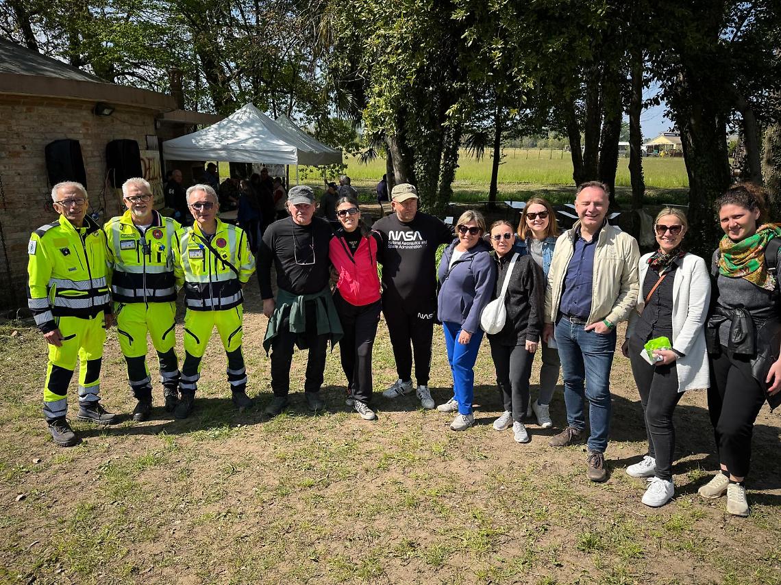 Giornata ecologica. Gruppo che ha collaborato