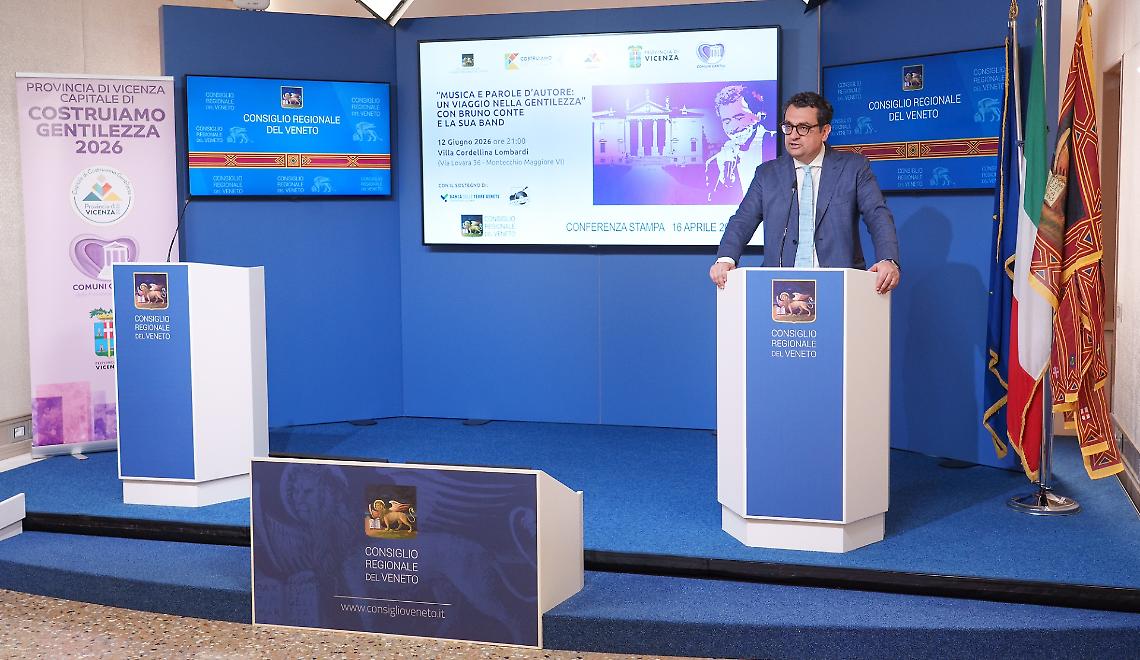 Francesco Rucco presenta il progetto a Venezia