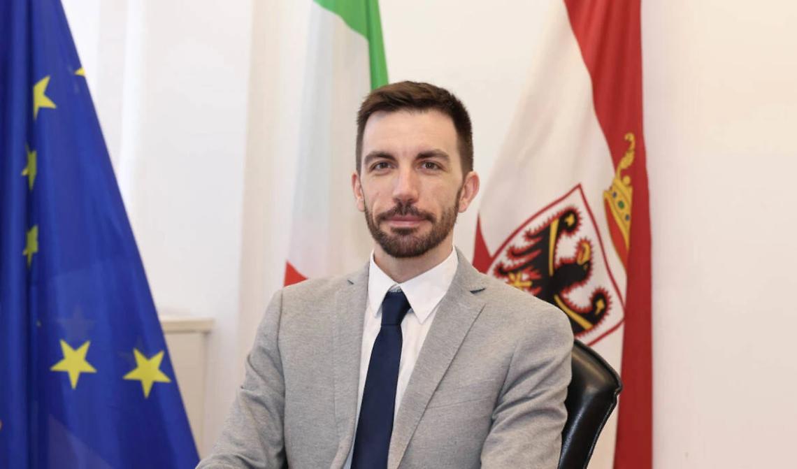 Simone Marchiori, assessore provinciale alla Promozione dell&rsquo;autonomia