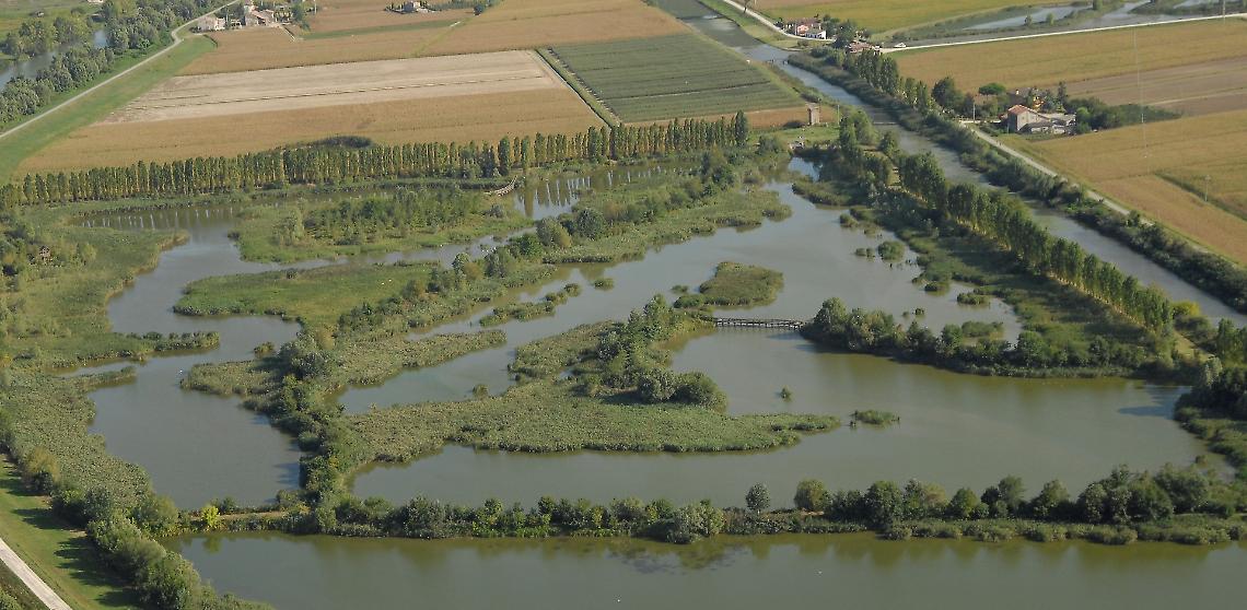 Una riserva idrica in Veneto