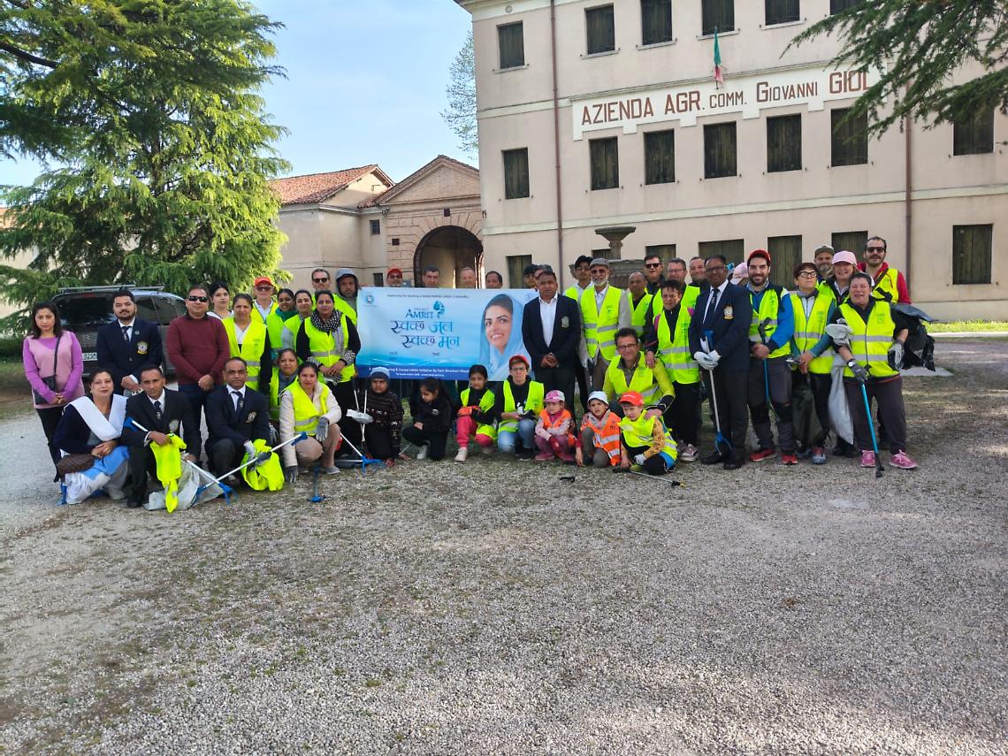 I volontari a San Polo di Piave