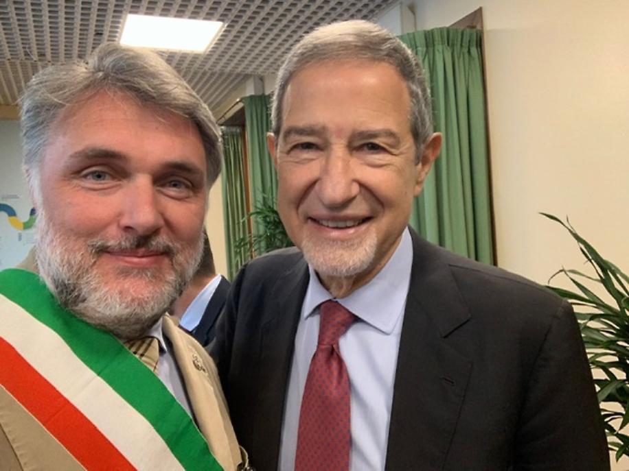Sindaco Armelao e Ministro Musumeci