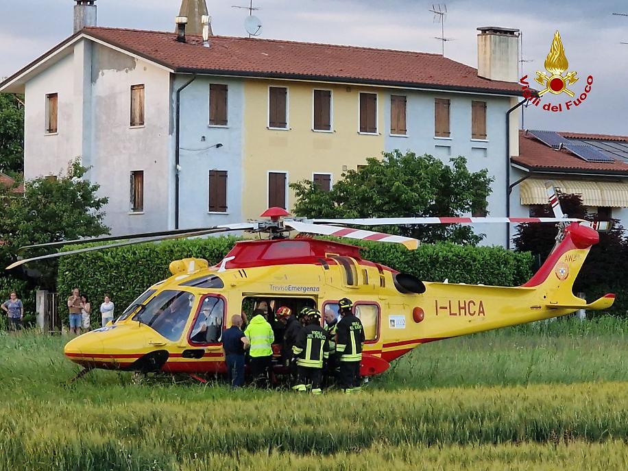 vigili del fuoco incidente mansuè (2)