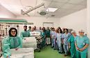Il team di ostetriche, infermieri e medici del Borgo Trento