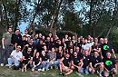 Foto di gruppo dell'associazione “Ottavo Miglio”