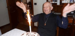 Conselve: Fra Gabriele a quota 101 anni