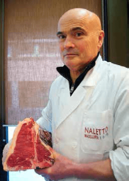 Il personaggio. Naletto, macellaio per generazioni di dolesi